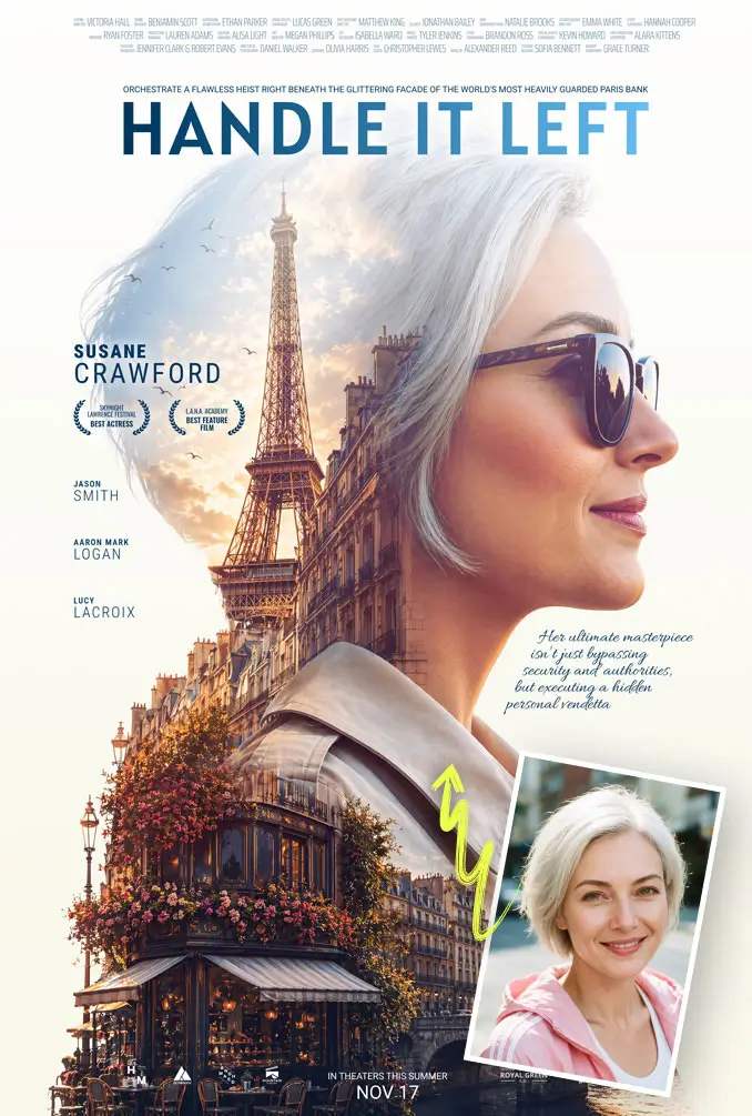 Personalized birthday & corporate gift for her - A brilliant heist cinematic design