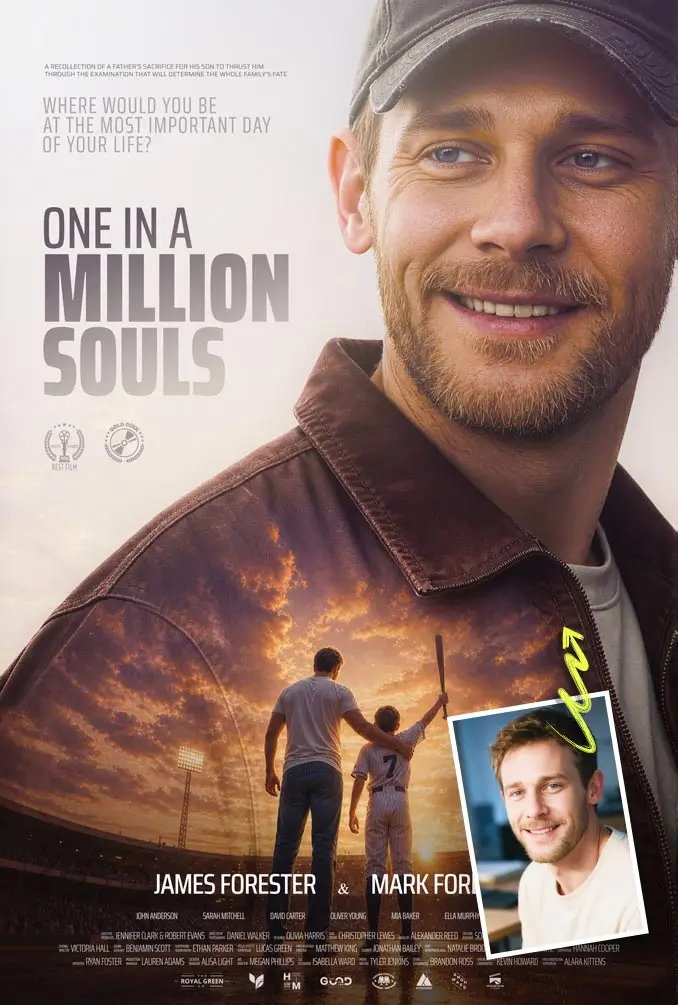 Personalized birthday & corporate gift for him - Cheering family ties cinematic design