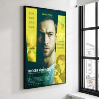 Personalized birthday gift for him presented in a framed wall display