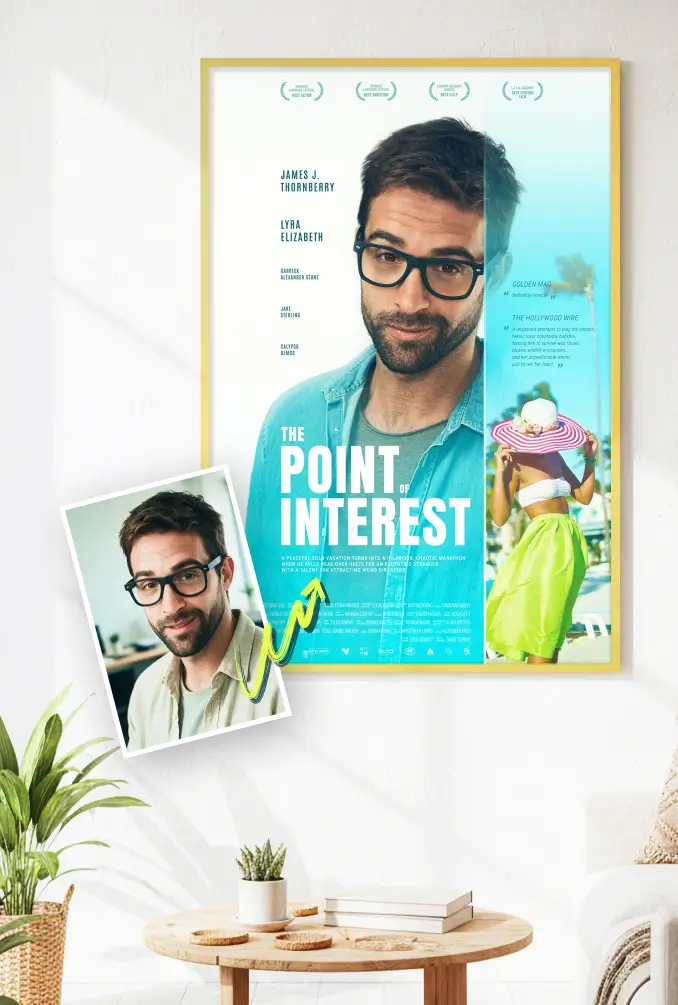 Personalized birthday or corporate gift for him - A chaotic adventure cinematic design