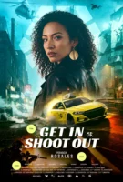 An instructional epic thriller poster product image where key elements are marked with labels
